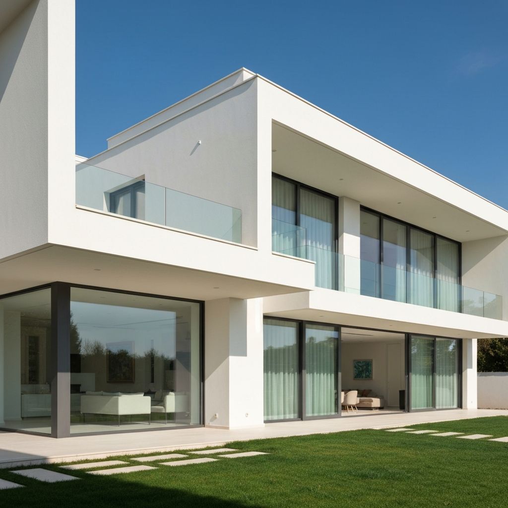 بناء فيلا عصرية